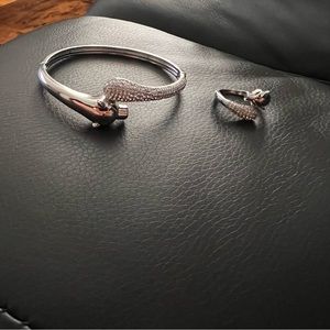 Cougar Bracelet and Ring Set
